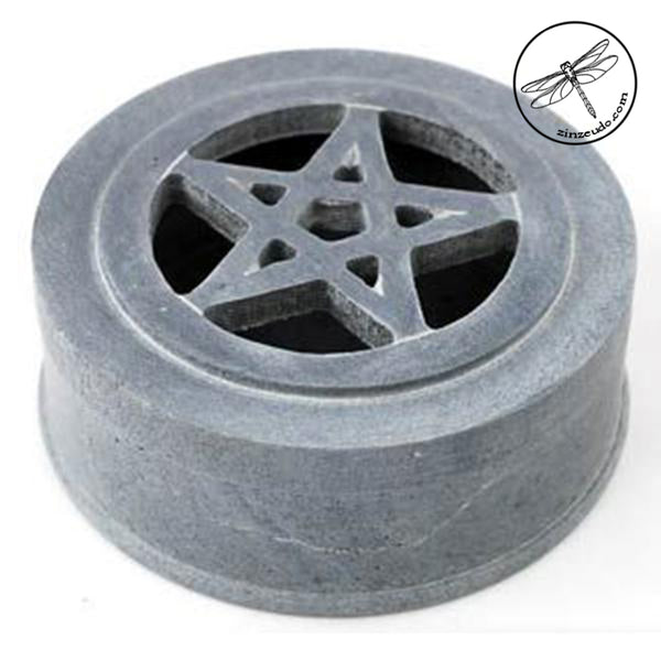 Gray Soapstone Pentacle Box – Zinzeudo Infinite Wellness